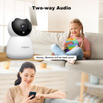 Camera Srihome SH036 Camera quan sát WiFi Super HD 1296P - Chế độ ban đêm đủ màu