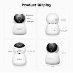 Camera Srihome SH036 Camera quan sát WiFi Super HD 1296P - Chế độ ban đêm đủ màu