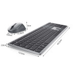 Bộ Bàn phím chuột không dây Dell KM7321W đen (USB/Bluetooth)