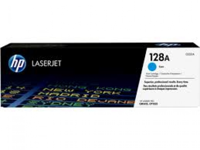 Mực in HP 128A Cyan LaserJet Toner Cartridge (CE321A)