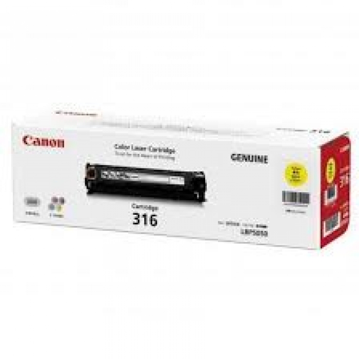 Mực in Canon 316 Yellow Toner Cartridge