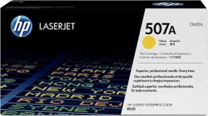 Mực in HP 507A Yellow LaserJet Toner Cartridge (CE402A)